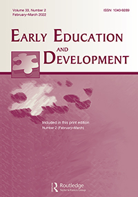 Early Education And Development