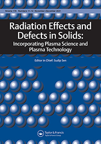 Radiation Effects And Defects In Solids