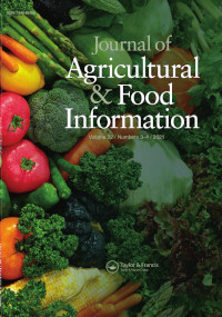 Journal Of Agricultural & Food Information