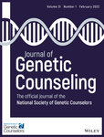 Journal Of Genetic Counseling