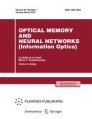 Optical Memory And Neural Networks