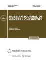 Russian Journal Of General Chemistry