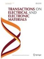 Transactions On Electrical And Electronic Materials