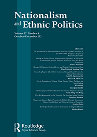 Nationalism And Ethnic Politics