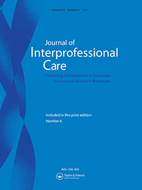 Journal Of Interprofessional Care