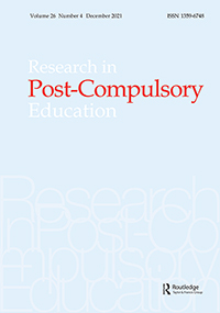 Research In Post-compulsory Education