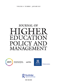 Journal Of Higher Education Policy And Management