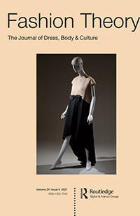 Fashion Theory-the Journal Of Dress Body & Culture