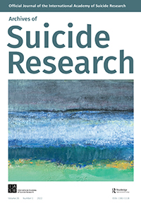 Archives Of Suicide Research