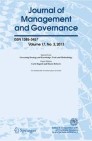 Journal Of Management & Governance