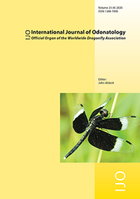 International Journal Of Odonatology