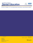 European Journal Of Dental Education