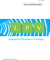 Logopedics Phoniatrics Vocology