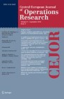 Central European Journal Of Operations Research