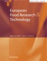 European Food Research And Technology