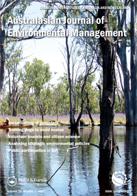 Australasian Journal Of Environmental Management