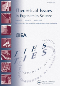 Theoretical Issues In Ergonomics Science