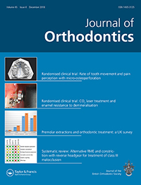 Journal Of Orthodontics