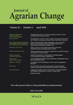 Journal Of Agrarian Change