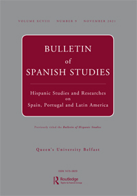 Bulletin Of Spanish Studies