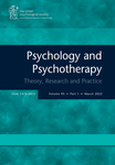 Psychology And Psychotherapy-theory Research And Practice