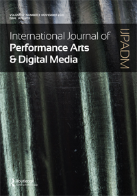 International Journal Of Performance Arts And Digital Media