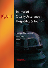 Journal Of Quality Assurance In Hospitality & Tourism