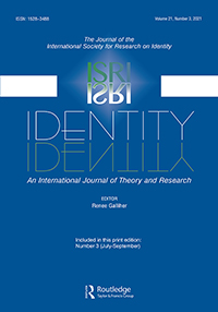 Identity-an International Journal Of Theory And Research