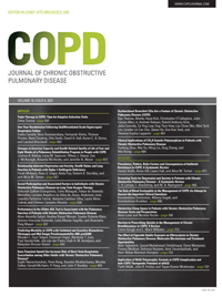 Copd-journal Of Chronic Obstructive Pulmonary Disease