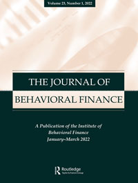 Journal Of Behavioral Finance