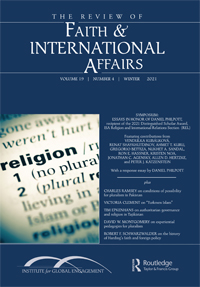 Review Of Faith & International Affairs