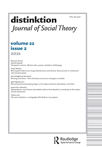 Distinktion-journal Of Social Theory