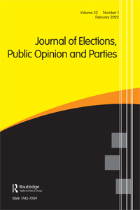 Journal Of Elections Public Opinion And Parties