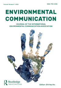 Environmental Communication-a Journal Of Nature And Culture