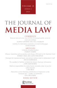 Journal of Media Law