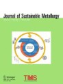 Journal Of Sustainable Metallurgy