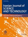 Iranian Journal Of Science And Technology-transactions Of Mechanical Engineering