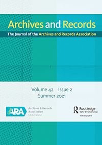 Archives And Records-the Journal Of The Archives And Records Association