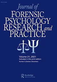 Journal Of Forensic Psychology Research And Practice