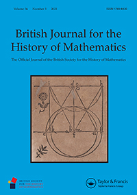 British Journal For The History Of Mathematics